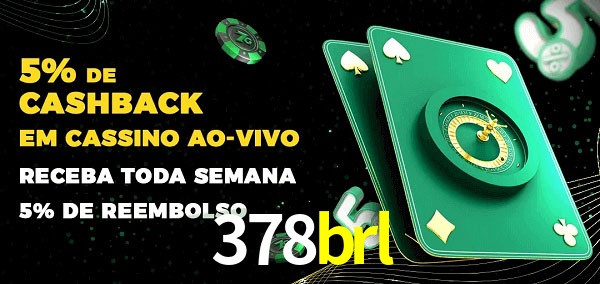 Promoções do cassino ao Vivo 378brl